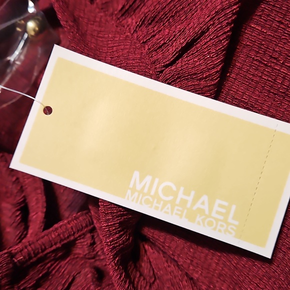 NWT Michael Kors Cold Shoulder Top - Picture 7 of 9